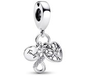 Charm Colgante Triple en plata de ley Inifinito Familia Pandora 792201C01 PANDORA Raíz Joyas Pandora MUJER inicio Charm Pandora Mujer Pandora Original
