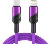 USB C Cable For iPhone 14 13 12 11 pro Max Mini X XS XR 27W Fast Charging Cable Type C To Lighting Date Wire For iPad Macbook 3m