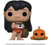 Funko POP! Vinyl Lilo & Stitch-Lilo w/Pudge- Figura Coleccionable Oficial - Juguete para Niños y Adultos - Fans - Diversidad de Personajes y Temáticas