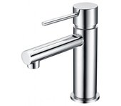 Imex Milos BDYS045-1 grifo monomando para lavabo de latón cromado con discos de cerámica