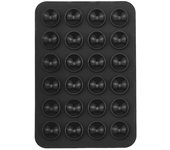 Double-Sided Silicone Suction Cup for Mobile Phone Fixation Anti-Slip Smartphone Case Portable Removable Square Holder