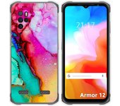 Funda Silicona para Ulefone Armor 12 5G diseño Mármol 15 Dibujos