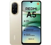 Xiaomi Redmi A5 - Smartphone de 4+128GB / 3+64GB , Pantalla grande de 6.88", Procesador UNISOC T7250 de ocho núcleos, Cámara de 32MP, Batería de 5200 mAh, Carga rápida de 15W, Cargador no Incluido