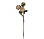 Poenia Arte Floral - Vara de Peonia Artificial 63cm 3pcs - Decoración Floral de Alta Calidad