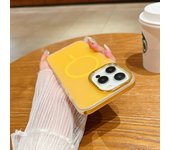 Laser Gradient for Magsafe Case for iPhone 15 14 13 12 Pro Max  Magnetic Wireless Charging Colorful Shockproof Luxury Cover