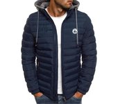 JOTT-Chaqueta de algodón con capucha para hombre, ropa deportiva ocio, ligera, Otoño e Invierno