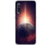 Tumundosmartphone Funda Gel Tpu para Xiaomi Mi 9 diseño Tierra Dibujos