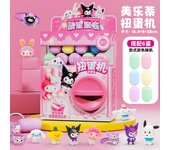 6/12/16pcs children's new DIY egg twisting machine blind box toy Sanrio surprise mini claw doll game machine toy children's gift