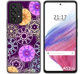 Funda Silicona para Samsung Galaxy A53 5G diseño Radial Dibujos