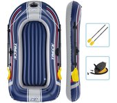 Bestway Barca inflable Hydro-Force con remos y bomba azul