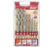SANCO STORE - ALPEN Estuche Brocas Alpen Widia Long Life 8 Piezas