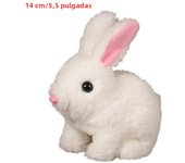 Cute Electric Rabbit Interactive Plush Toys Bunny With Carrot Walking Wiggle Ears Wag Tail Stuffed Peluche Doll Birthday Gifts