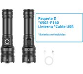 Powerful LED Flashlight XHP70 Super XHP160 High Power Torch Light USB Rechargeable Lamps Tactical Flashlight 18650 Lantern Camp