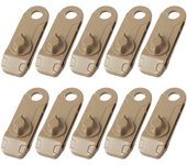 10pcs Outdoor Camping Tent Windproof Reusable Fixing Shark Clips Clamps Canopy Awning Tarp Cord Buckle Tensioner Tent Accessorie