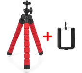 Mini Flexible Sponge Octopus Tripod for IPhone Samsung Xiaomi Huawei Mobile Phone Smartphone for Gopro 9 8 7 Camera Phone