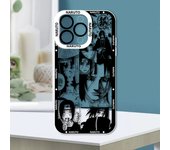 Anime Narutos Fashion Apple Case For iPhone 15 14 13 12 11 Mini XS XR X Pro MAX 8 7 6 Plus SE Angel Eyes Transparent