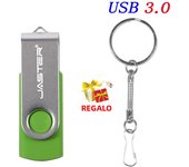 JASTER Rotatable Colorful USB 3.0 Flash Drive 128GB Creative Gift Memory Stick 64GB Silver Clip Pen Drive 32GB U Disk 16GB 8GB