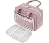 Bolsa de Maquillaje Organizador de Cosméticos para Mujeres y Niños Neceser (Gris Azul)