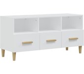 vidaXL Mueble de TV madera contrachapada 102x36x50 cm, Mueble de Salon, Mueble TV, Mueble TV salon, Mesa de TV, Mueble tele