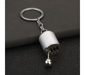 Mini Turbo Turbocharger Keychain Car-styling Keyring Gear Gearbox Pendant Keychain Stick Knobs Keyring Shift Metal Key Ring