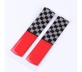 2Pcs For MINI Cooper R55 R56 R58 R59 R60 R61 F54 F55 F56 F60 Car Door Wrist Handles Anti Scratches 3D Stereo Protective Sticker