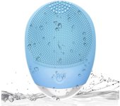 Cepillo de limpieza facial, cepillo de limpieza facial eléctrico impermeable de silicona suave 3 en 1 recargable por USB IPX7