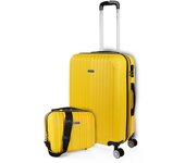 Itaca - Maletas De Viaje Medianas - Maleta Mediana 4 Ruedas - Maletas Medianas De Material ABS Resistentes Y Ligeras - Maleta De Viaje 20Kg, 65Cm - Maleta Viaje Rígida Con Candado De Combinación T71560B