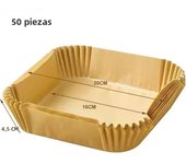 Air Fryer Disposable Paper Square Round Baking Paper Barbecue Plate NonStick Mat Kitchen Oven Oil Absorbing Paper Tool