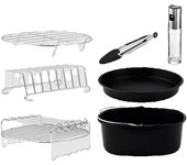 Cecotec Kit completo de 8 Accesorios para Freidora de aire