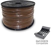 Cablecillo Flexible 2.5mm Marrón 800mts Bobina Grande ø400x200mm - Gran Capacidad