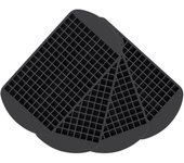Juego de 4 Mini Moldes para Cubitos de Hielo de Silicona, Cubiteras para 160 Cubitos para Cocina, Bares, Whisky, Cóctales y Bebidas, Hielo de 1 cm, Apilable y Reusable