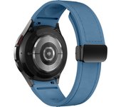 Genuine Leather+silicone Strap for Samsung Galaxy Watch 7 6 5 44mm 40mm 20 Bracelet Galaxy Watch 6 4 Classic 47mm 46mm 43mm 42mm