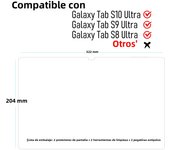 For Samsung Galaxy Tab S10 Ultra S9 Ultra S8 Ultra 14.6 Tempered Glass For Tab S10 Plus S9 Plus S8 Plus 12.4 Screen Protector