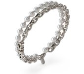 Guess Pulsera color Plata JUMB04063JWSTWIS , para Hombre