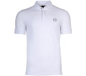 A|X ARMANI EXCHANGE Polo Hombre - Corte Slim, Color sólido, Algodón Stretch