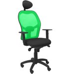 Silla Ergonómica Piqueras Y Crespo con Malla Transpirable y Cabecero Fijo