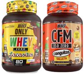 Pack Lacasitos - Proteína de suero sin lactosa en polvo 1 kg+ Lacasitos - Aislado de proteína de suero 1 kg