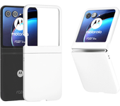 Ultrathin Skin Feel Candy Color Flip Case for Motorola Moto Razr 50 Ultra 40 Ultra Razr 50 5G PC with Film Protection Back Cover