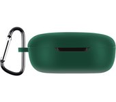 Silicone Protective Sleeve Portable Wireless Headphones Cover with Carabiner Accessories for Redmi Buds 4 Lite Earphone Case