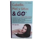 Laboratorios Pharma&Go Cabello Piel y Uñas 30 Cápsulas