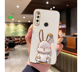 Rabbit Astronaut Phone Case For Huawei Y9 Prime 2019 Y9S P30 Lite P20 Pro P40 P50 For Huawei Mate 20 Pro Y6P Y8P Y9A Stand Cover