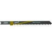 Pack 2 hojas de sierra de calar vástago en u/hcs 75mm. 2301000 wolfcraft