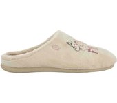 Zapatillas de Casa Hot Potatoes  para mujer en color beige