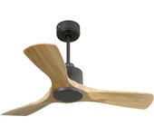 Ventilador de techo Reversible Termostato Wifi Motor DC Techos Inclinados Mando a Distancia Hypersilence Memoria