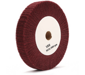 100/125/150/200/250/300mm Non-Woven Polishing Wheel Nylon Flap Brush  Wheel Metal Cleaning Rust Removal Grinding Sbrasive Tool
