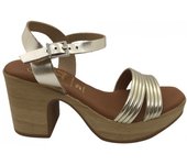 Oh My Sandals Oh! My Sandals Sandalia Plataforma Mujer 5392 - Piel Cava - Tacón 8.6cm