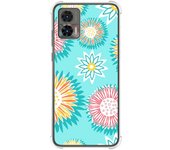 Funda Silicona Antigolpes para Motorola Edge 30 Neo 5G diseño Flores 05 Dibujos