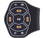 Envío inalámbrico del volante del Coche Botón Soporte Bt Control para teléfono