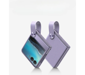 Wrist Strap Leather Bracket Phone Case for Motorola Razr 50 Ultra Mooto Razr 40 Wristband Holder Shockproof Cover