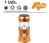 Solar Multifunctional Handheld Camping Lamp Tent Lamp LED Portable Flashlight Portable Waterproof Emergency Powered Work Light